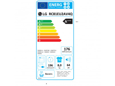 RC81EU2AV4Q sušička bielizne LG