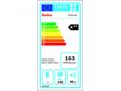 FZ208.3AA mraznička skriňová AMICA