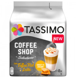 Tassimo Toffee Nut Latte kapsule 268g