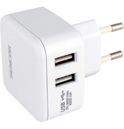 SCH 640 AC nabíjačka 2xUSB/4,2A SENCOR