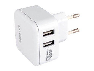 SCH 640 AC nabíjačka 2xUSB/4,2A SENCOR