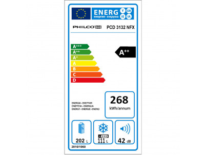 PCD 3132 NFX komb. chladnička PHILCO + 36 mesiacov bezplatný servis