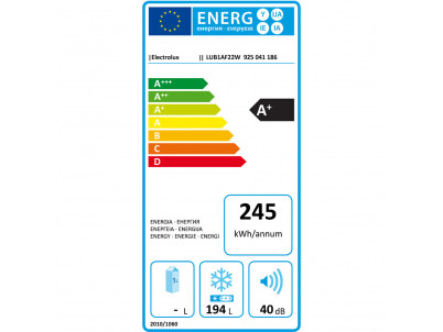 LUB 1AF22W mraznička zás. ELECTROLUX