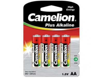 CAMELION Batérie alkalické PLUS AA 4ks LR06