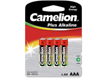 CAMELION Batérie alkalické PLUS AAA 4ks LR03-BP4