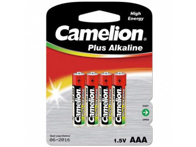 CAMELION Batérie alkalické PLUS AAA 4ks LR03-BP4