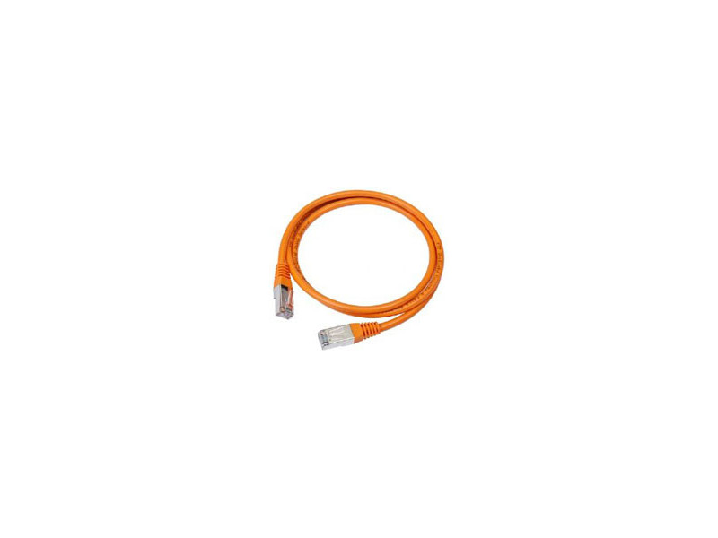 Gembird PP12-2M/O Patch RJ45, cat. 5e, UTP, 2m, oranžový