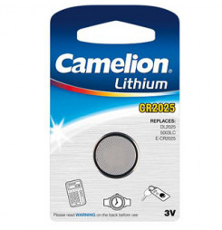 CAMELION Batéria LITHIUM CR2025 1ks CR2025-BP1