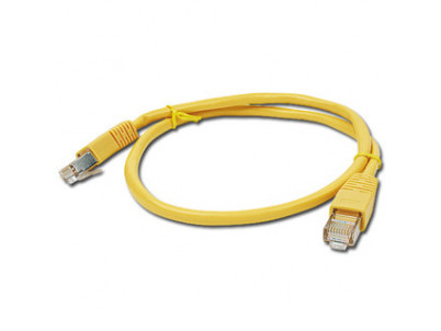 Gembird PP12-0.5M/Y patch RJ45, cat. 5e, UTP, 0.5m, žlutý