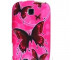 OEM Ochranný kryt pre Pink Butterfly na Samsung Ga