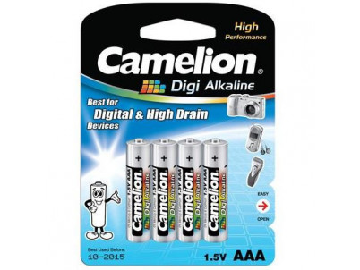 CAMELION Batérie alkalické DIGI AAA 4ks LR03