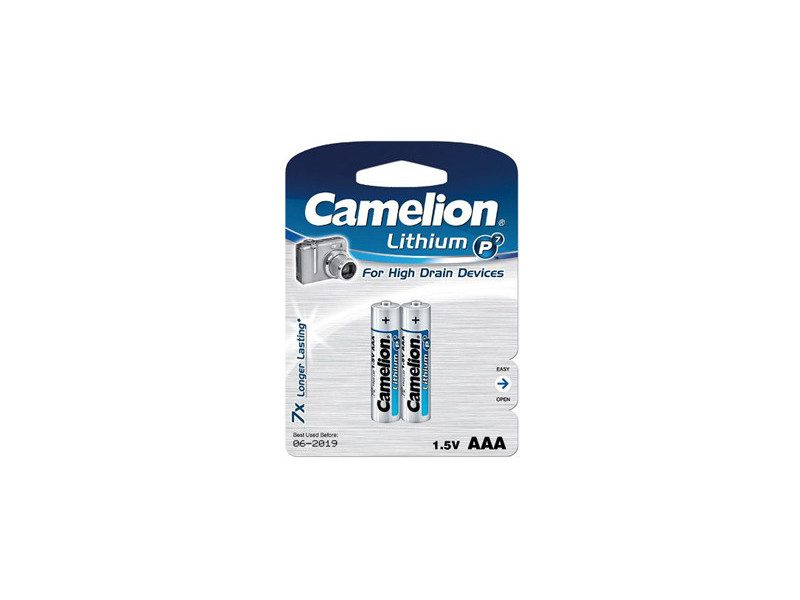 CAMELION LITHIUM AAA 2ks 19000203