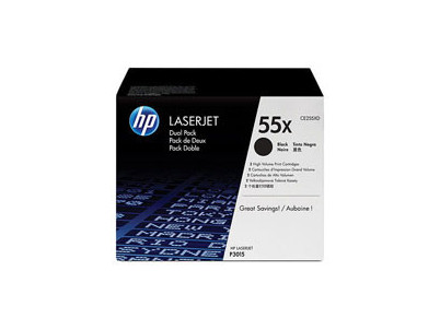 HP Toner  CE255XD black