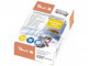 PEACH laminovací folie (60x90mm) Laminating Pouch Business Card , 125mic, 100ks PP525-08
