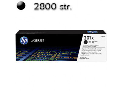 HP Toner  HP 201X LaserJet CF400X black