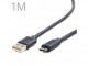 GEMBIRD Kábel USB 2.0 - USB 3.1 Type C 1M