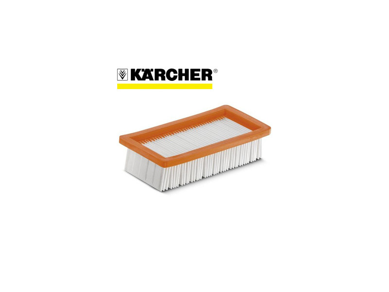 KARCHER Plochý skladaný filter pre vysávač popola