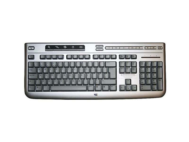 HP klavesnica 5069-8220 PS2 ENG silver