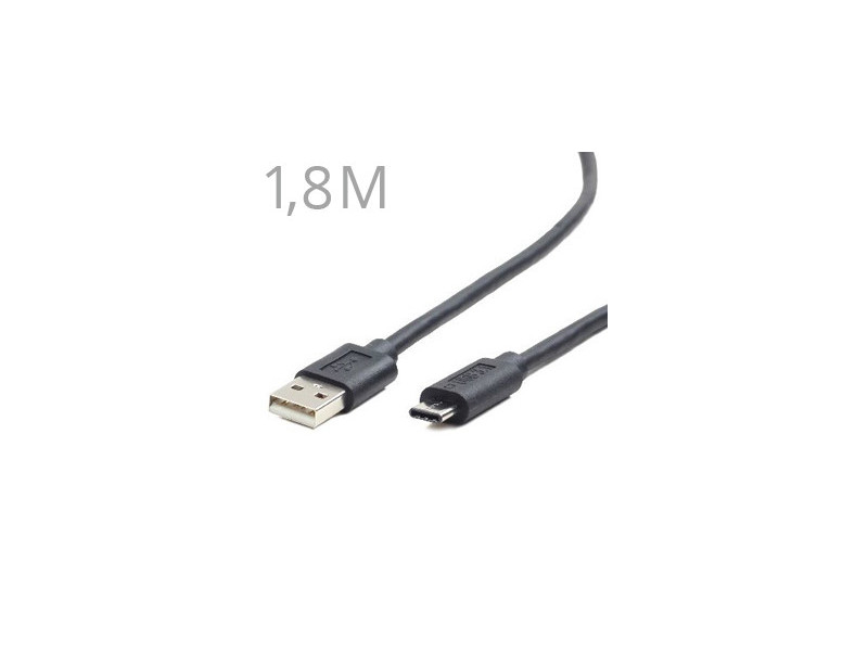 GEMBIRD Kábel USB 2.0 - USB 3.1 Type C 1,8M