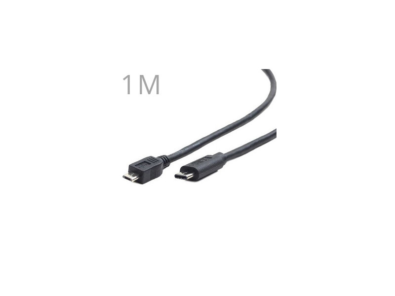 GEMBIRD Kábel Micro USB 2.0 - USB 3.1 Type C 1M