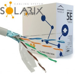 SOLARIX kábel FTP CAT5E PVC 305m/balenie