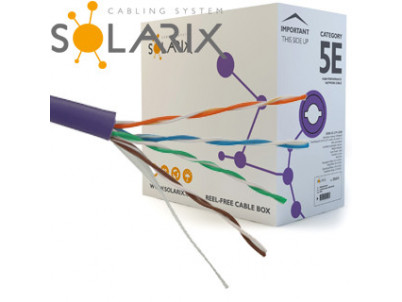 SOLARIX kábel UTP LSOH CAT5E 305m/balenie