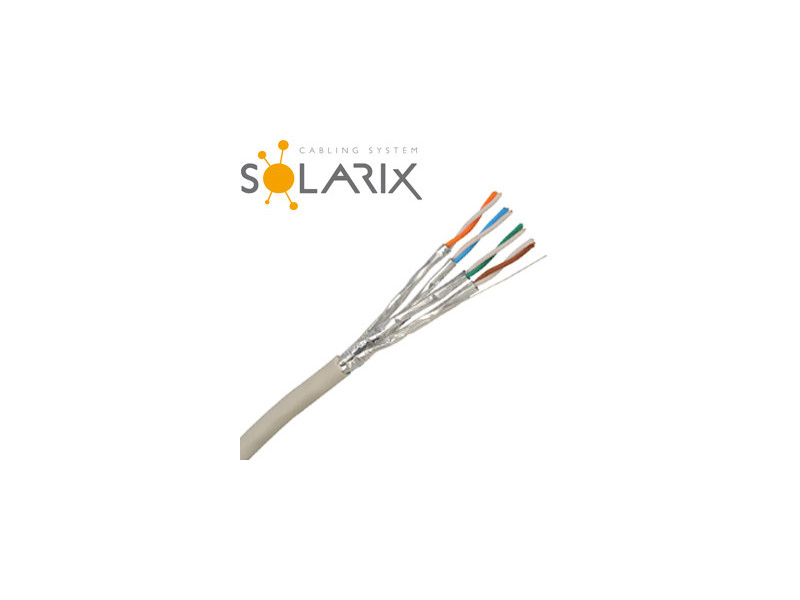 SOLARIX kábel STP CAT6A LSOH 500m/balenie