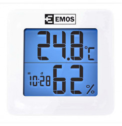 EMOS LCD teplomer digitálny  E011 s vlhkomerom