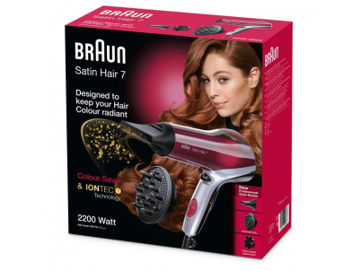 BRAUN Satin Hair 7 - Fén na vlasy HD770 Color