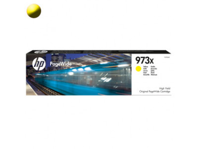 HP Cartridge PageWide F6T83AE 973X Yellow 7000str