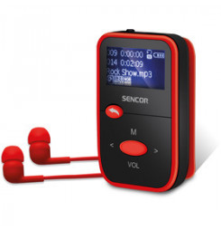 SFP 4408 RD MP3 prehrávač 8GB SENCOR