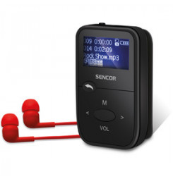 SFP 4408 BK MP3 prehrávač 8GB SENCOR