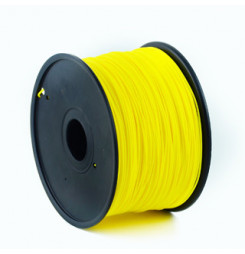 PLA plastic filament for 3D printers, 1.75 mm diameter, yellow (3DP-PLA1.75-01-Y)