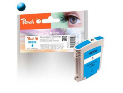 PEACH Cartridge komp. HP No. 88XL, Cyan C9391AE