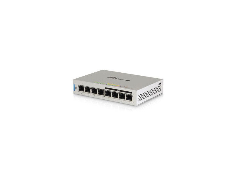 UBIQUITI US-8-60W 8-Port/1000Mbps/MAN/Rack/PoE