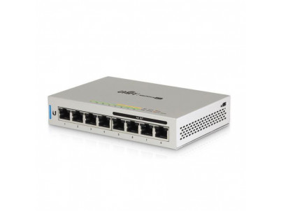 UBIQUITI US-8-60W 8-Port/1000Mbps/MAN/Rack/PoE