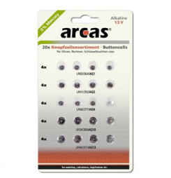 ARCAS Batérie 4xAG1/4xAG3/4xAG4/4xAG10/4xAG13