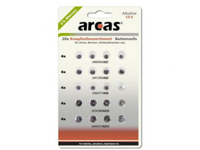 ARCAS Batérie 4xAG1/4xAG3/4xAG4/4xAG10/4xAG13