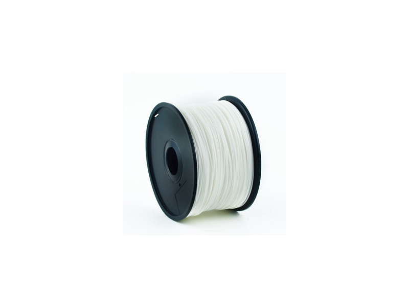 ABS plastic filament for 3D printers, 1.75 mm diameter, white (3DP-ABS1.75-01-W)
