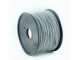PLA plastic filament for 3D printers, 1.75 mm diameter, gray (3DP-PLA1.75-01-GR)