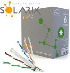SOLARIX SXKD-6-UTP-PVC CAT6 UTP PVC 305m