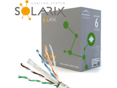 SOLARIX SXKD-6-UTP-PVC CAT6 UTP PVC 305m