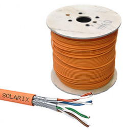 SOLARIX kábel CAT7 SSTP LSOHFR B2ca s1 500m/cievka