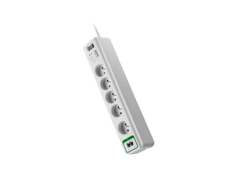 APC 5 outlets with phone protection 230V FR