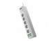 APC 5 outlets with coax protection 230V FR