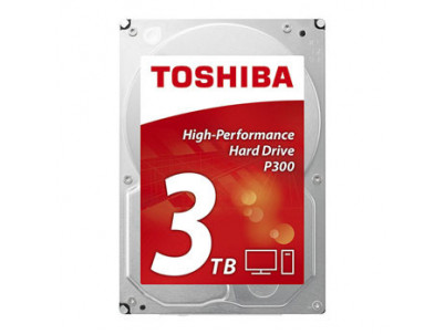 TOSHIBA P300 3TB, 3,5", SATAIII, HDWD130UZSVA