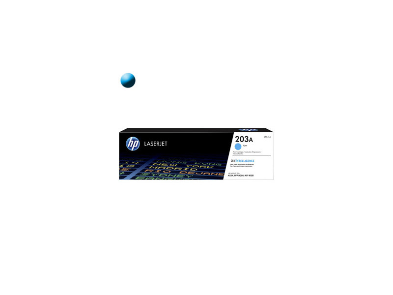 HP Toner  CF541A 203A cyan