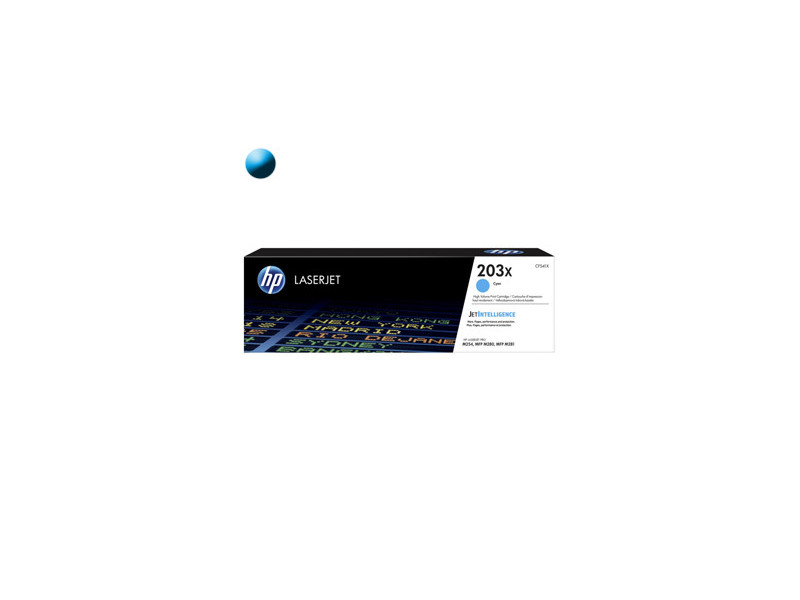 HP Toner  CF541X 203X cyan