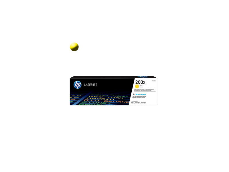 HP Toner  CF542X 203X yellow