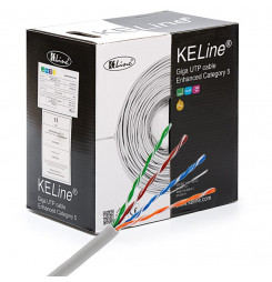 KELINE Kábel UTP (U/UTP) 4x2xAWG24 5E 305m